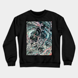 Bijou pouring Abstract Crewneck Sweatshirt